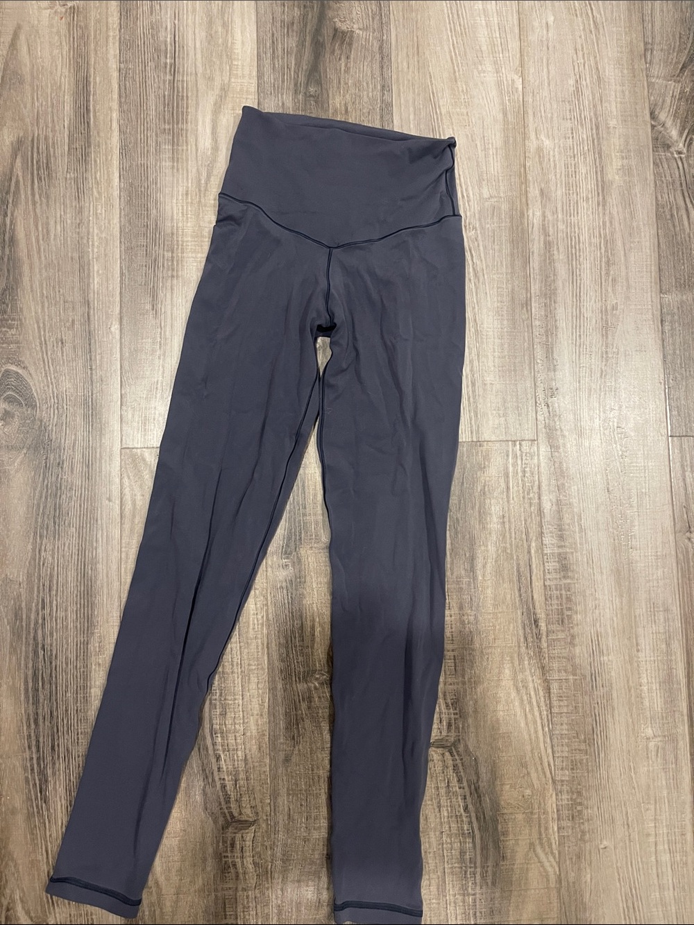 High-Waist Kids Leggings - Dark Navy